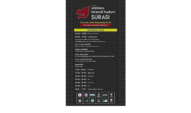 Afetlere karşı g&uuml;&ccedil;l&uuml; bir Kocaeli