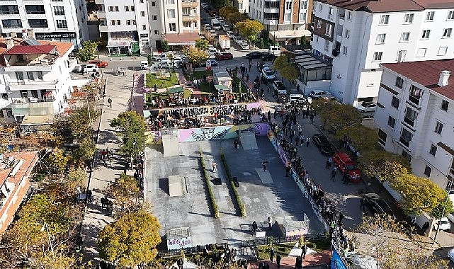 Ahmet Minguzzi Skate Park G&ouml;rkemli Bir T&ouml;renle A&ccedil;ıldı
