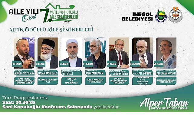 Aile Okulunda 7. D&ouml;nem Başlıyor