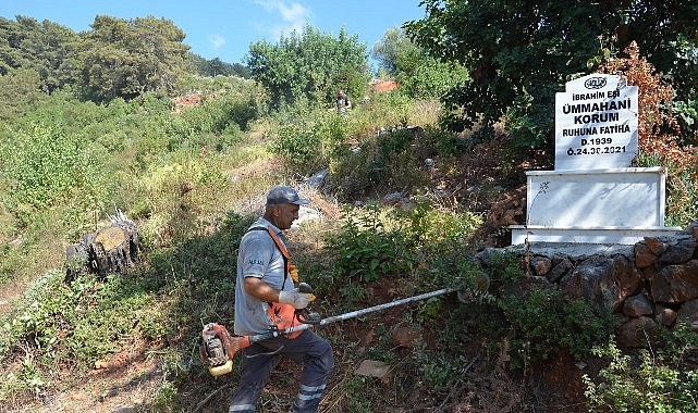 Alanya Cikcilli Mezarlığı&rsquo;nın kapasitesi artırılıyor