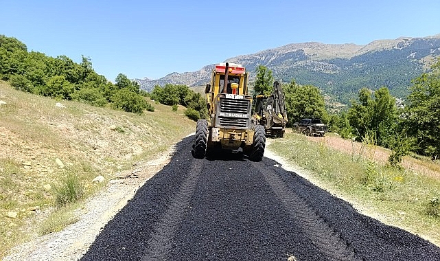 Alanya&rsquo;nın yayla yollarında yaz mesaisi