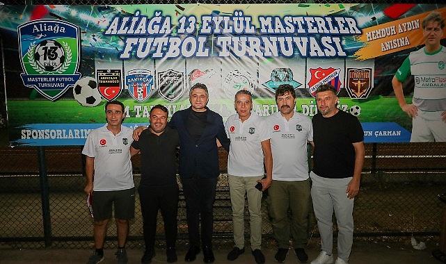 Aliağa 13 Eyl&uuml;l Masterler Futbol Turnuvası Başladı