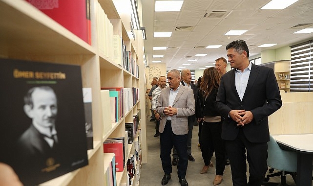 Aliağa Belediyesi&rsquo;nden Eğitime ve K&uuml;lt&uuml;re B&uuml;y&uuml;k Katkı: Aziz Sancar K&uuml;t&uuml;phanesi Hizmete A&ccedil;ıldı