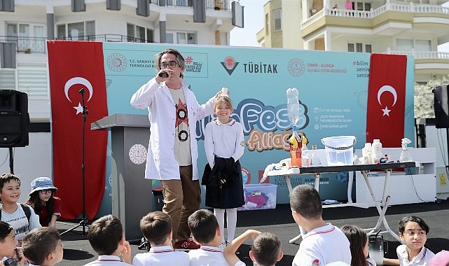 Aliağa&rsquo;da Bilimfest Heyecanı Başladı