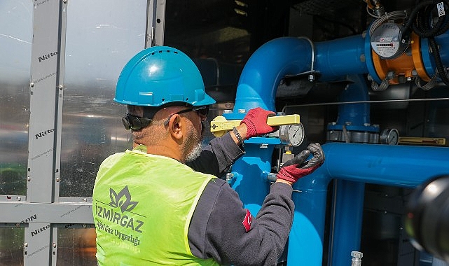Aliağa&rsquo;da Doğalgaz Ağı Genişliyor