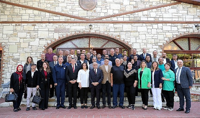Aliağa&rsquo;da Muhtarlar G&uuml;n&uuml; Kutlandı