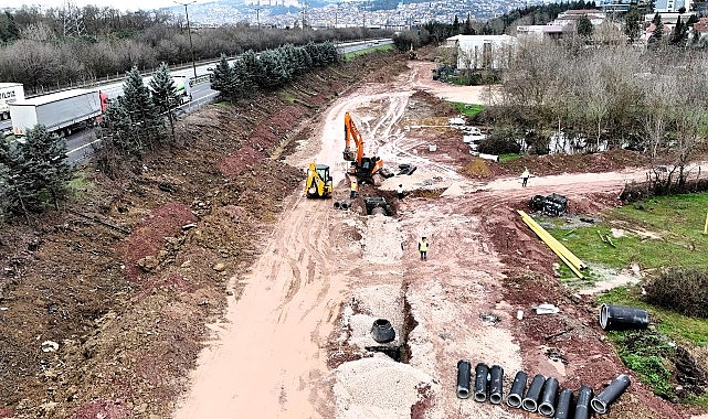 Alikahya TEM Bağlantı Yolu&rsquo;nda &ccedil;alışmalar tam gaz