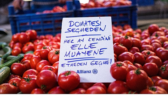 Allianz&rsquo;dan Meme Kanseri Farkındalık Ayına &Ouml;zel Proje:  &ldquo;Pazarda Elle Muayene!&rdquo;