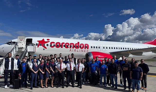 Anadolu Efes, 50. Yılında ilk u&ccedil;uşunu Corendon Airlines ile ger&ccedil;ekleştirdi