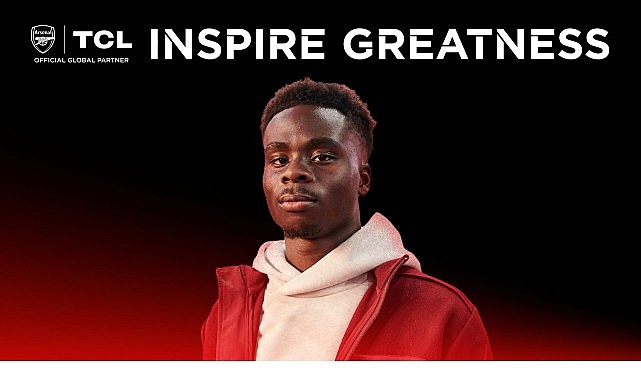 Arsenal&rsquo;in yıldız futbolcusu Bukayo Saka, TCL&rsquo;in yeni marka el&ccedil;isi oldu