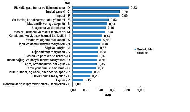 Arz ve Kullanım Tabloları, Girdi-&Ccedil;ıktı Tabloları, 2023