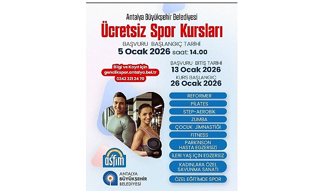 ASFİM&rsquo;de yeni sezon kayıtları başlıyor