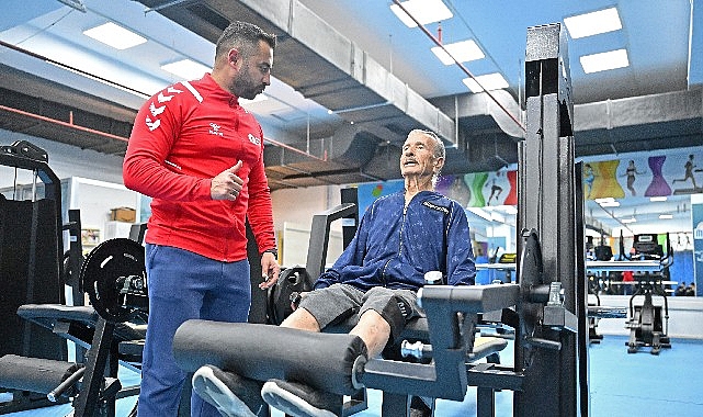 ASFİM&rsquo;in spor tutkunu 86 yaşındaki delikanlısı &nbsp;