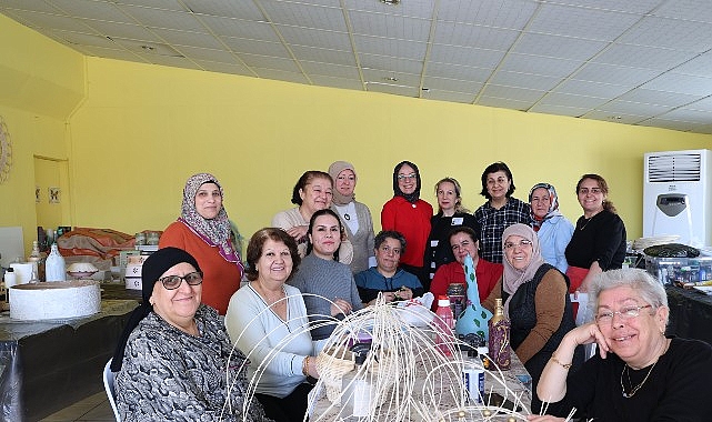 ATASEM &rsquo;den kadınlara geri d&ouml;n&uuml;ş&uuml;m &uuml;r&uuml;nleri kursu