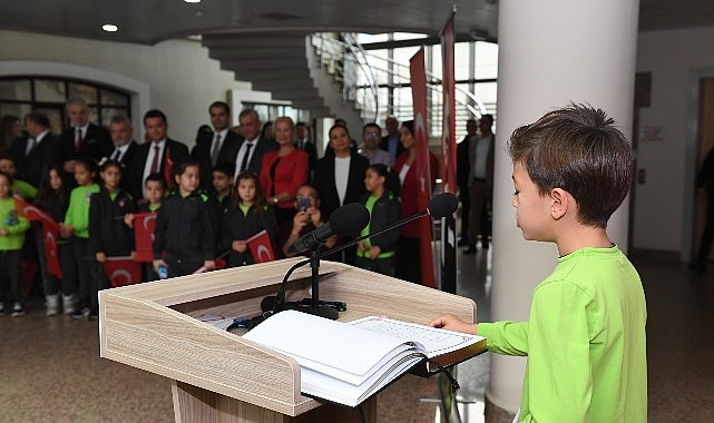 Atat&uuml;rk'e en g&uuml;zel mektuplar Osmangazi'den yazıldı
