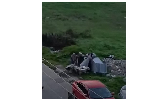 Atıkları araziye d&ouml;ken kişilere cezai işlem