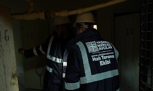 Avcılar Belediyesi&rsquo;nden Deprem Sonrası Hızlı Tespit &Ccedil;alışması