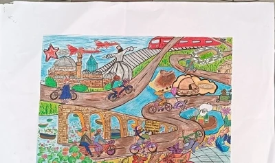 Avrupa Bisiklet Başkenti Konya Resim Yarışması Sonu&ccedil;landı