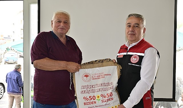 Ay&ccedil;i&ccedil;eği &Uuml;reticilerine Yerli Tohum Desteği