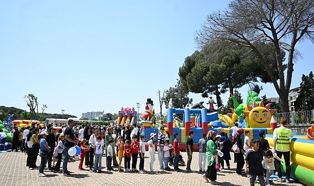 Aydın B&uuml;y&uuml;kşehir Belediyesi, 23 Nisan Ulusal Egemenlik ve &Ccedil;ocuk Bayramı&rsquo;nı Şenliklerle Kutladı