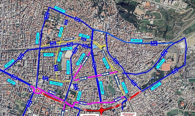 Aydın B&uuml;y&uuml;kşehir Belediyesi Alternatif Yol G&uuml;zergahlarını Yayınladı