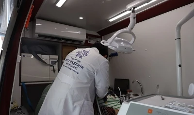 Aydın B&uuml;y&uuml;kşehir Belediyesi Mobil Ağız ve Diş Sağlığı Klinikleri&rsquo;ne Yoğun İlgi
