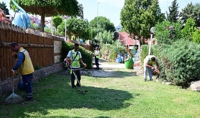 Aydın B&uuml;y&uuml;kşehir Belediyesi&rsquo;nden S&ouml;ke&rsquo;de &Ccedil;evre D&uuml;zenleme ve Peyzaj &Ccedil;alışması
