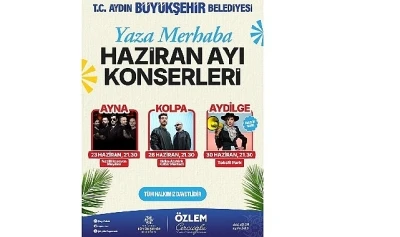 Aydın B&uuml;y&uuml;kşehir Belediyesi Yaza Merhaba Konserleri Başlıyor