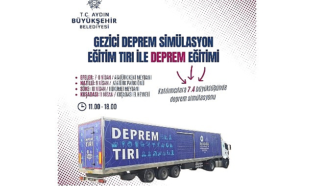 Aydın B&uuml;y&uuml;kşehir Belediyesi&rsquo;nden Deprem Sim&uuml;lat&ouml;r&uuml;