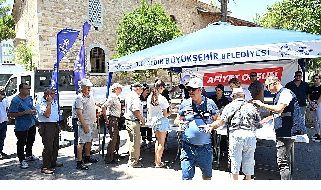 Aydın B&uuml;y&uuml;kşehir Belediyesi&rsquo;nden Vatandaşlara Aşure İkramı