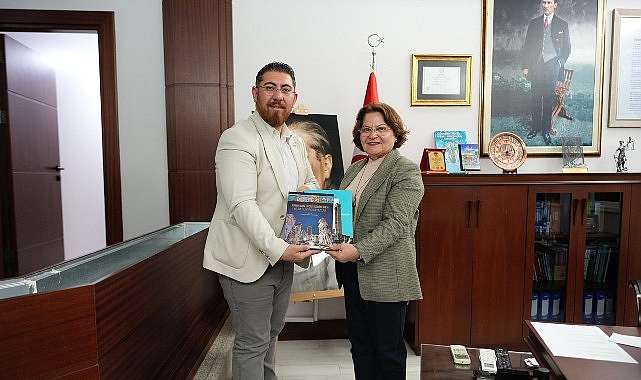Aydın B&uuml;y&uuml;kşehir Gazeteciler Cemiyeti Y&ouml;netimi, Başkan Hatice Gen&ccedil;ay&rsquo;ı Ziyaret Etti