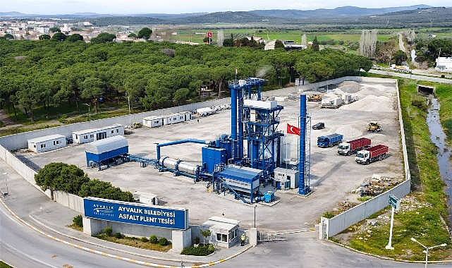 Ayvalık Asfaltını Artık Kendi &Uuml;retecek: Ayvalık Belediyesi&rsquo;nden Dev Yatırım