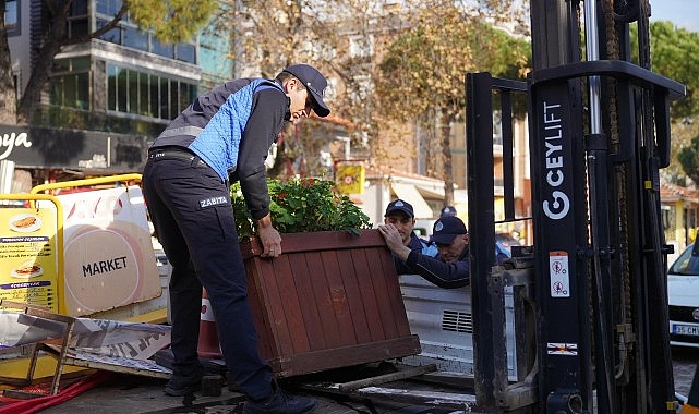 Ayvalık Belediyesi&rsquo;nden Yol İşgallerine Karşı Kesintisiz Denetim