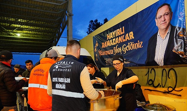 Ayvalık&rsquo;ta Ramazan Boyunca İftar Sofraları Kurulacak