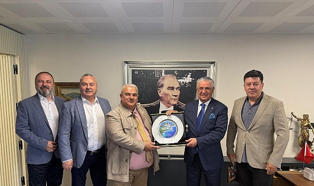 Babayev&rsquo;e teşekk&uuml;r plaketi