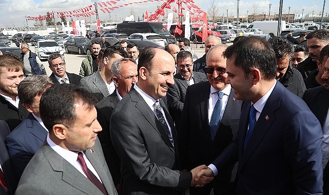 Bakan Kurum Konya&rsquo;da TOKİ Konutları ve Yeni Sanayi Sitesi 3. Etabın Kura &Ccedil;ekim Programına Katıldı