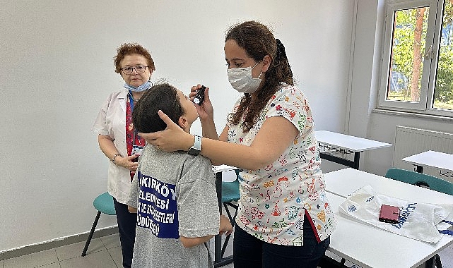 Bakırk&ouml;y Belediyesinden sporcu miniklere sağlık taraması