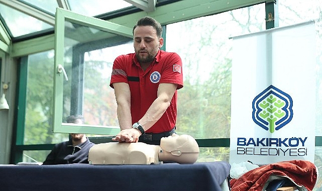 Bakırk&ouml;y&rsquo;de ilkyardım eğitimi