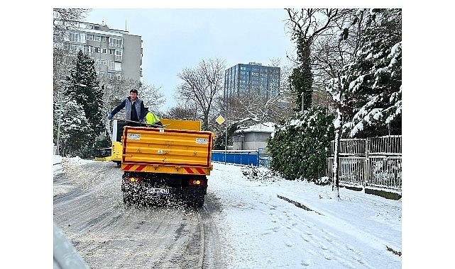Bakırk&ouml;y&rsquo;de Kar Seferberliği