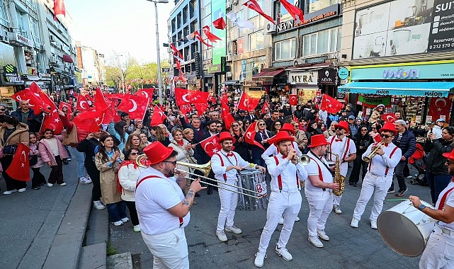 Bakırk&ouml;y&rsquo;de "Milli Egemenlik Y&uuml;r&uuml;y&uuml;ş&uuml;"