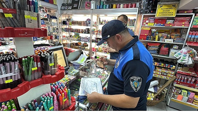 Bakırk&ouml;y&rsquo;de Okul ve Kırtasiyelere Sıkı Denetim