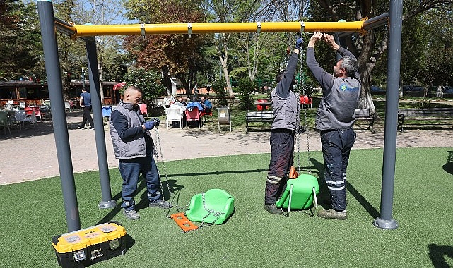 Bakırk&ouml;y&rsquo;&uuml;n Parkları Yaza Hazır