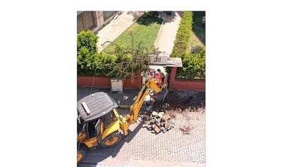 Bal&ccedil;ova'da Asfalt Seferberliği S&uuml;r&uuml;yor