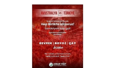 Bal&ccedil;ova&rsquo;da Milli Heyecan Dev Ekrana Taşınıyor