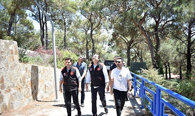 Bal&ccedil;ova&rsquo;nın ormanları termal kamera ile izlenecek Sigara dumanını dahi tespit edip alarm veriyor!