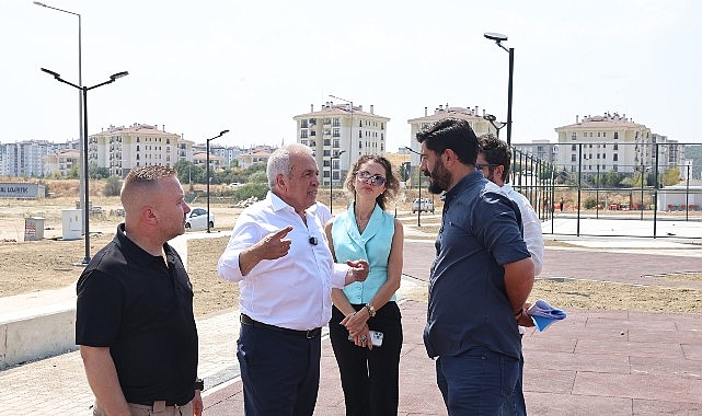 Balkan Mahallesi&rsquo;ndeki park a&ccedil;ılış i&ccedil;in g&uuml;n sayıyor