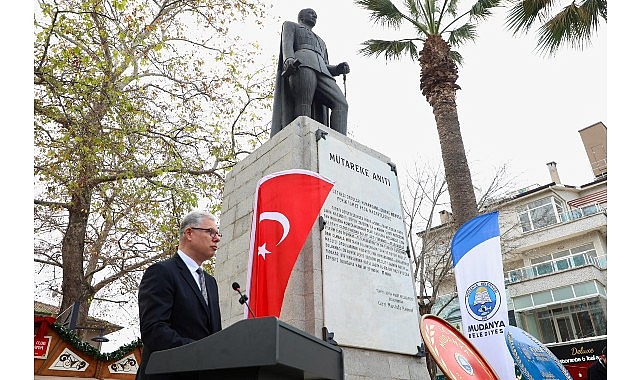 Barışın Kenti Mudanya&rsquo;da İn&ouml;n&uuml; Anması