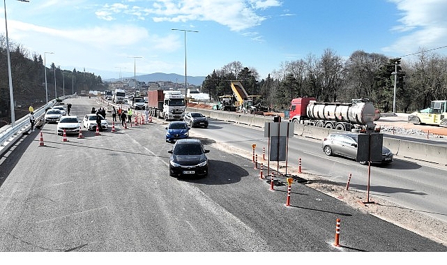 Başiskele Koridor Projesi&rsquo;nde  ilk bağlantı trafiğe a&ccedil;ıldı