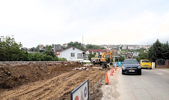 Başiskele&rsquo;de Selahattin Eyyubi Caddesi genişliyor