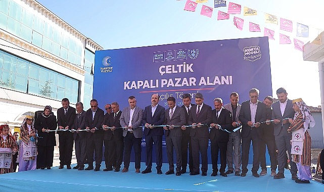 Başkan Altay 102 Milyon Lira Bedelle &Ccedil;eltik&rsquo;e Kazandırılan Kapalı Pazar Yeri&rsquo;nin A&ccedil;ılışını Yaptı